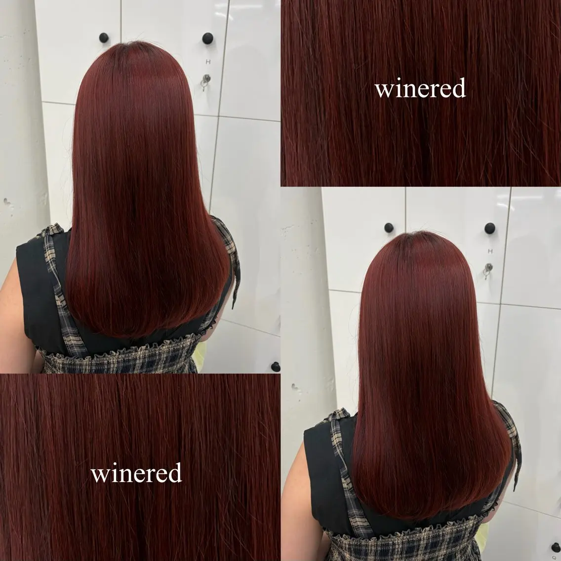 ミディアム カラー レッドカラー カット ヘアカラー 🍊あすか🍊 JILLSTUDIOのヘアスタイル