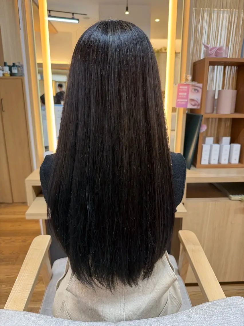 ロング ハイライト ナチュラルカラー✨ SHINYAのヘアスタイル