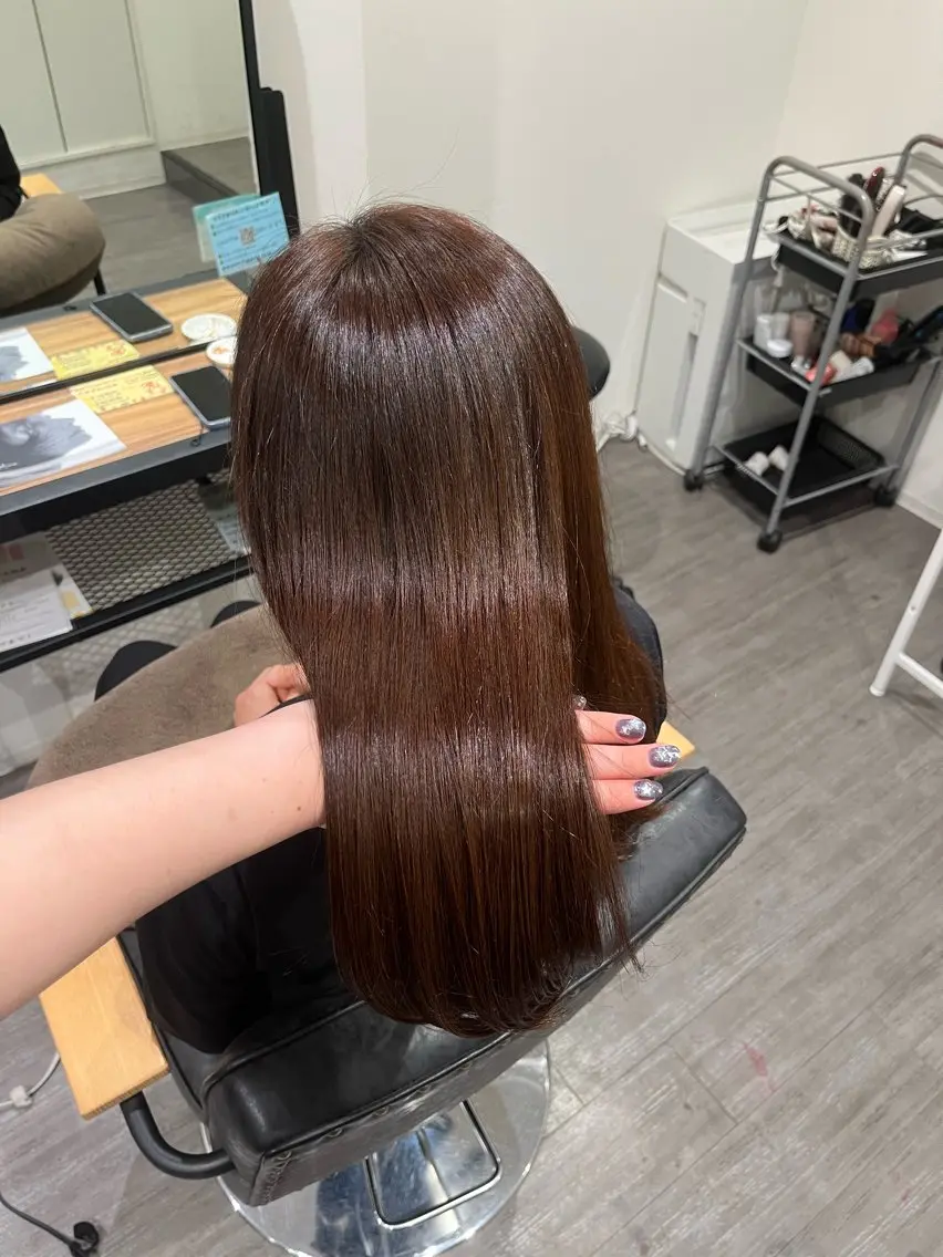 ロング 髪質改善 トリートメント トリートメント cocotteひな /カラーモデル🌼のヘアスタイル