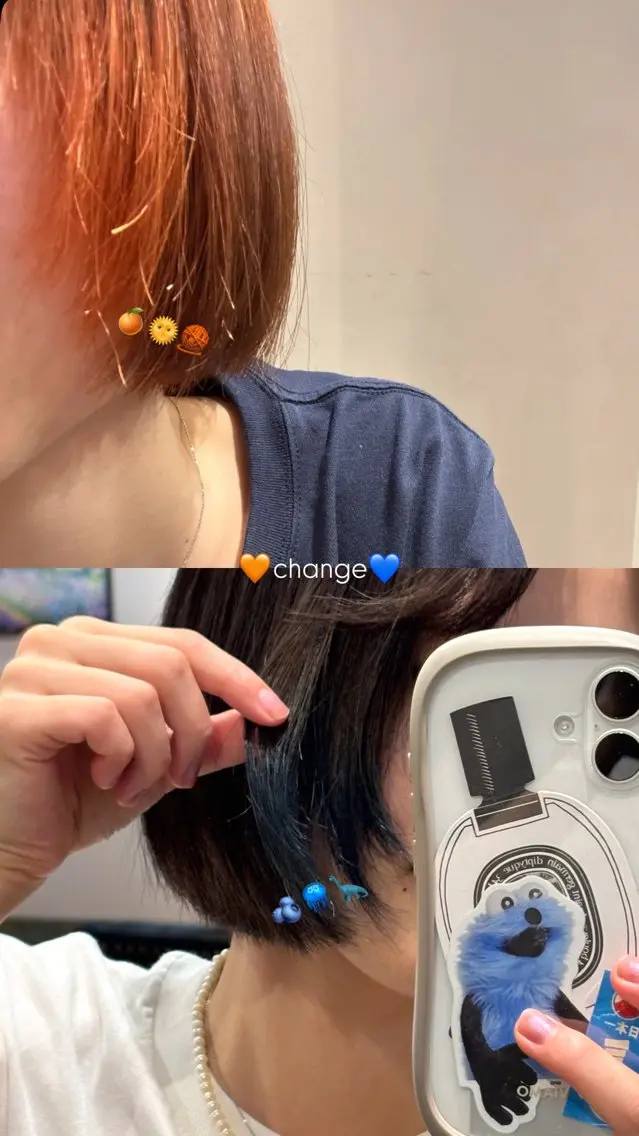 カラー ヘアカラー Lita4F ミユウ🌻のヘアスタイル