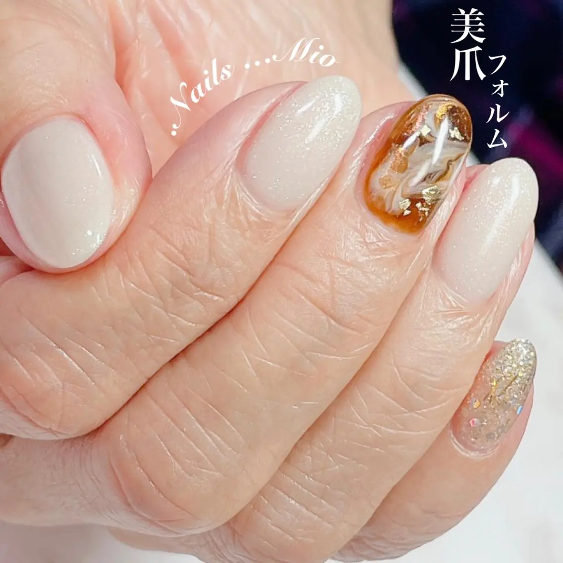ネイル ジェルネイル .Nails Mio 赤羽西ネイルサロンのネイルデザイン