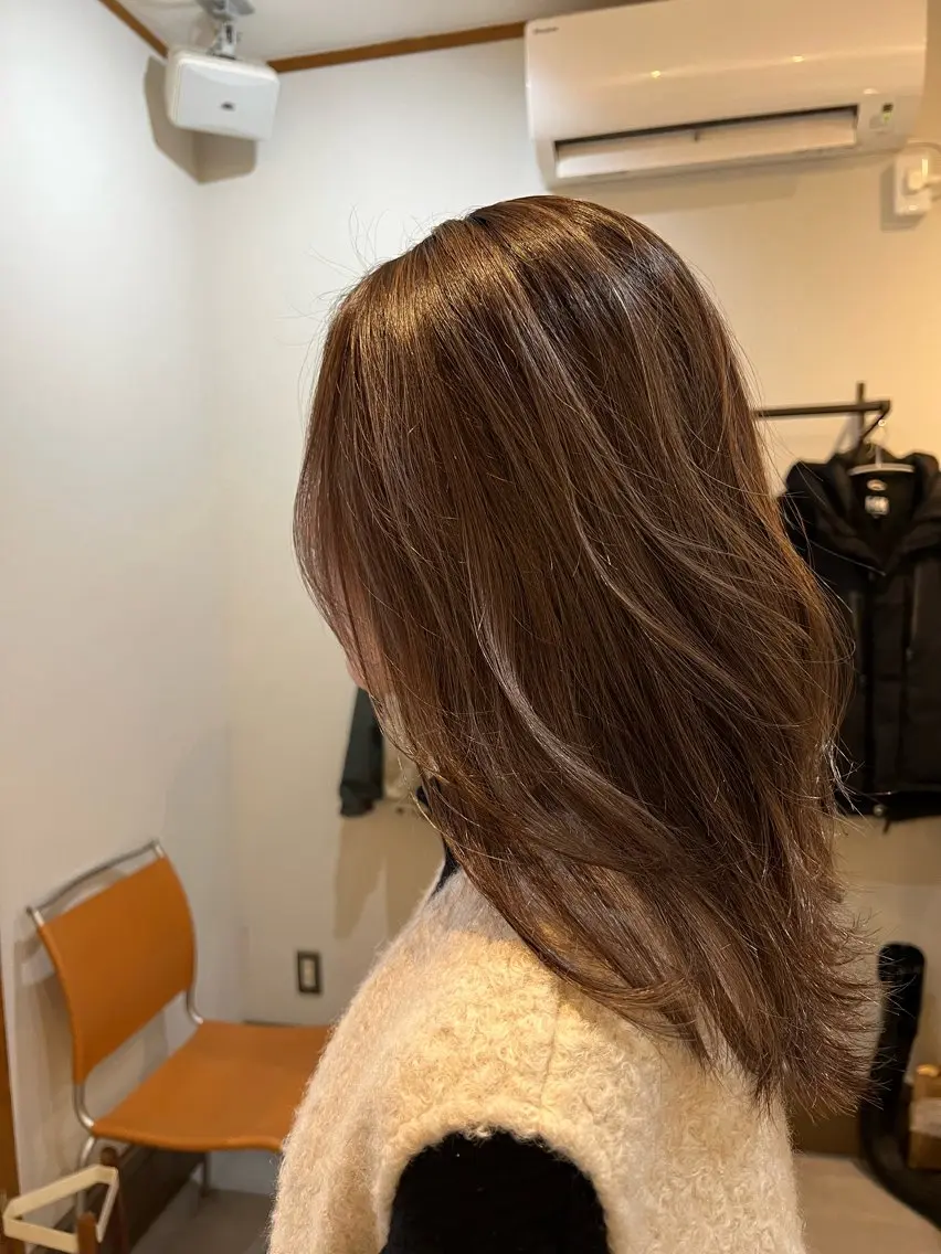 ロング ✂︎cadre✂︎ 🪶かまだれいし🪶のヘアスタイル