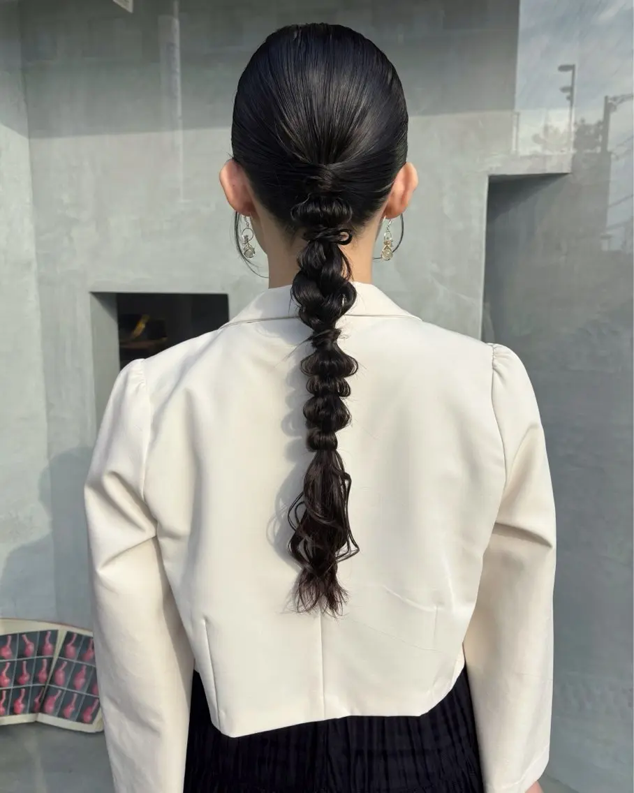ヘアアレンジ ヘアセット 都築 未来のヘアスタイル