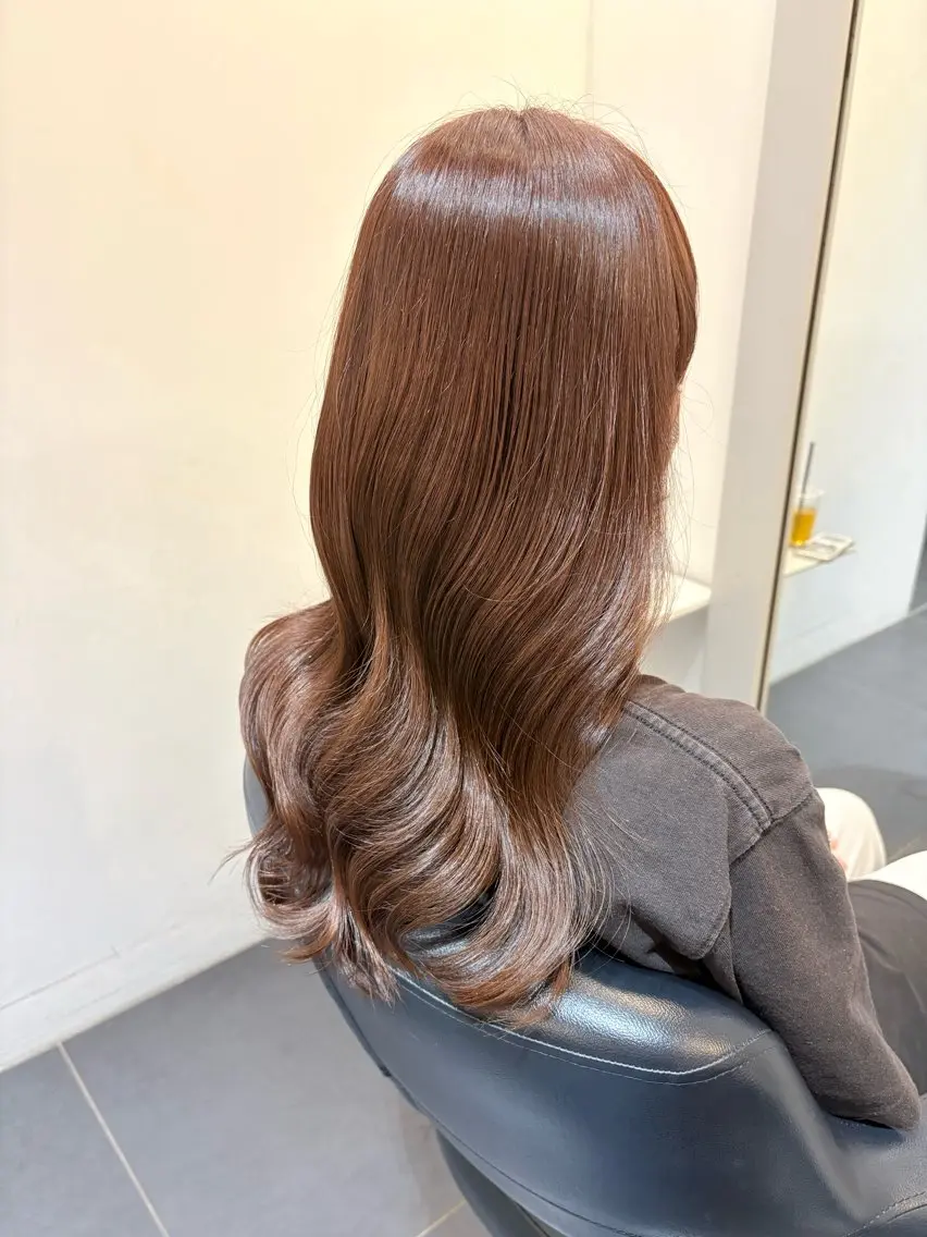 ロング 透明感color あやののヘアスタイル