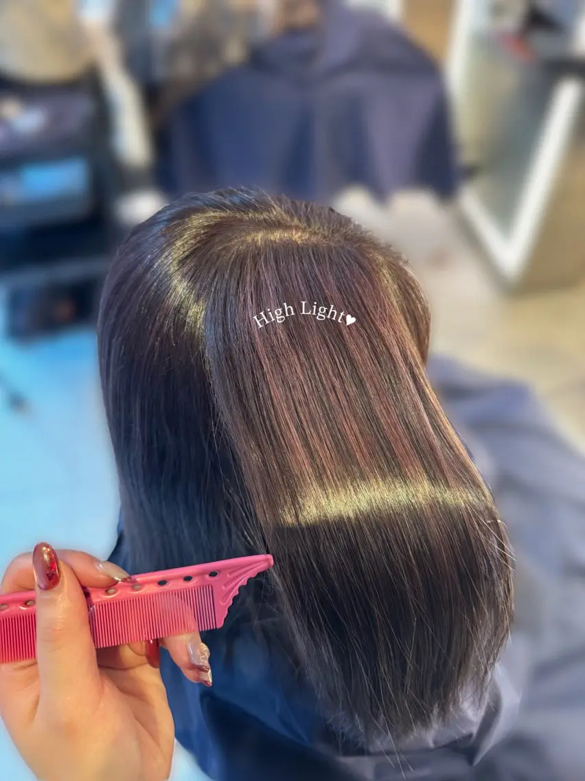 ミディアム カラー 🤍たむら みなみ 銀座🤍のヘアスタイル