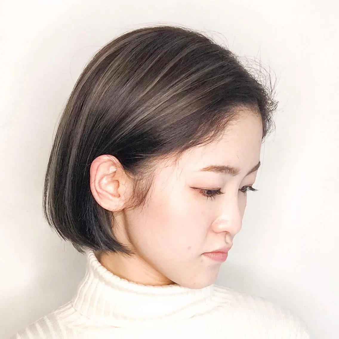 ショート カラーモデル募集中 美容室ハピスのヘアスタイル
