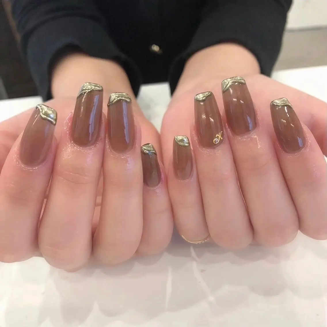 ネイル ハンドネイル Merci MAYURI️🎀️のネイルデザイン