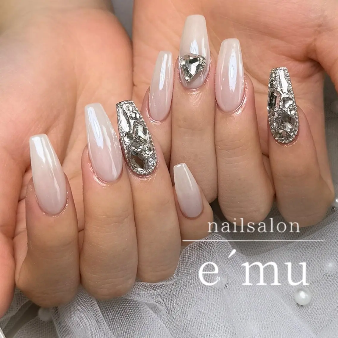 ネイル ネイルチップ ハンドネイル nailsalon e´muのネイルデザイン