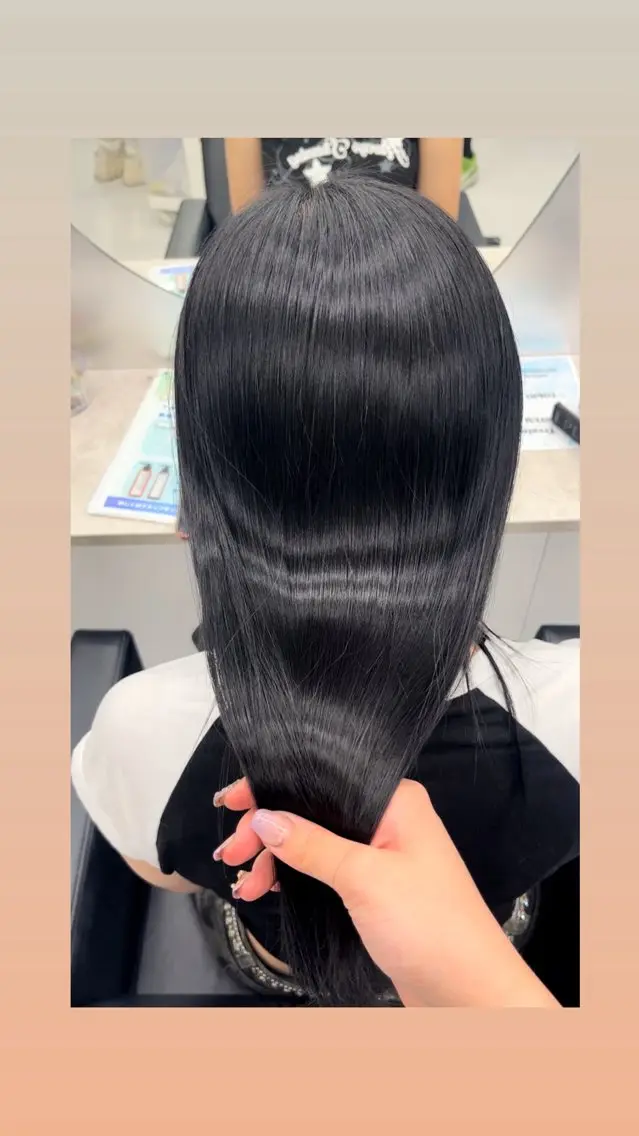 【🫧ダメージが気になる方🫧】毛先カット+System 3Step艶髪トリートメント(シャンプー付き)の写真
