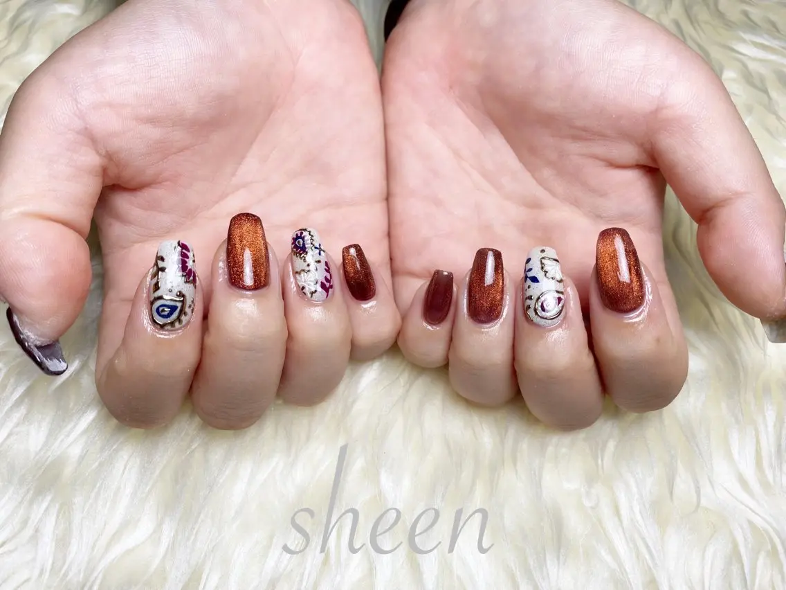 ネイル ハンドネイル ネイルサロン sheenのネイルデザイン