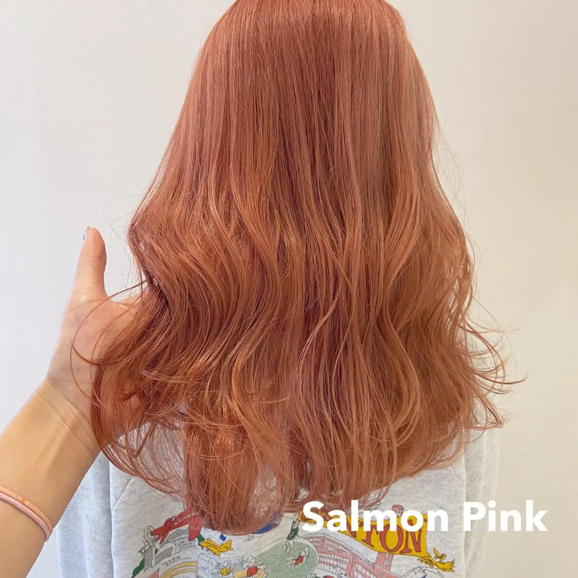ミディアム カラー ヘアアレンジ ピンクカラー 天神レイヤーカット No.1💖マユカのヘアスタイル