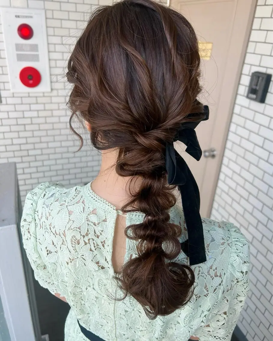 ヘアアレンジ ヘアセット 大人可愛いヘアメイク 💋🧚♀️しずかのヘアスタイル