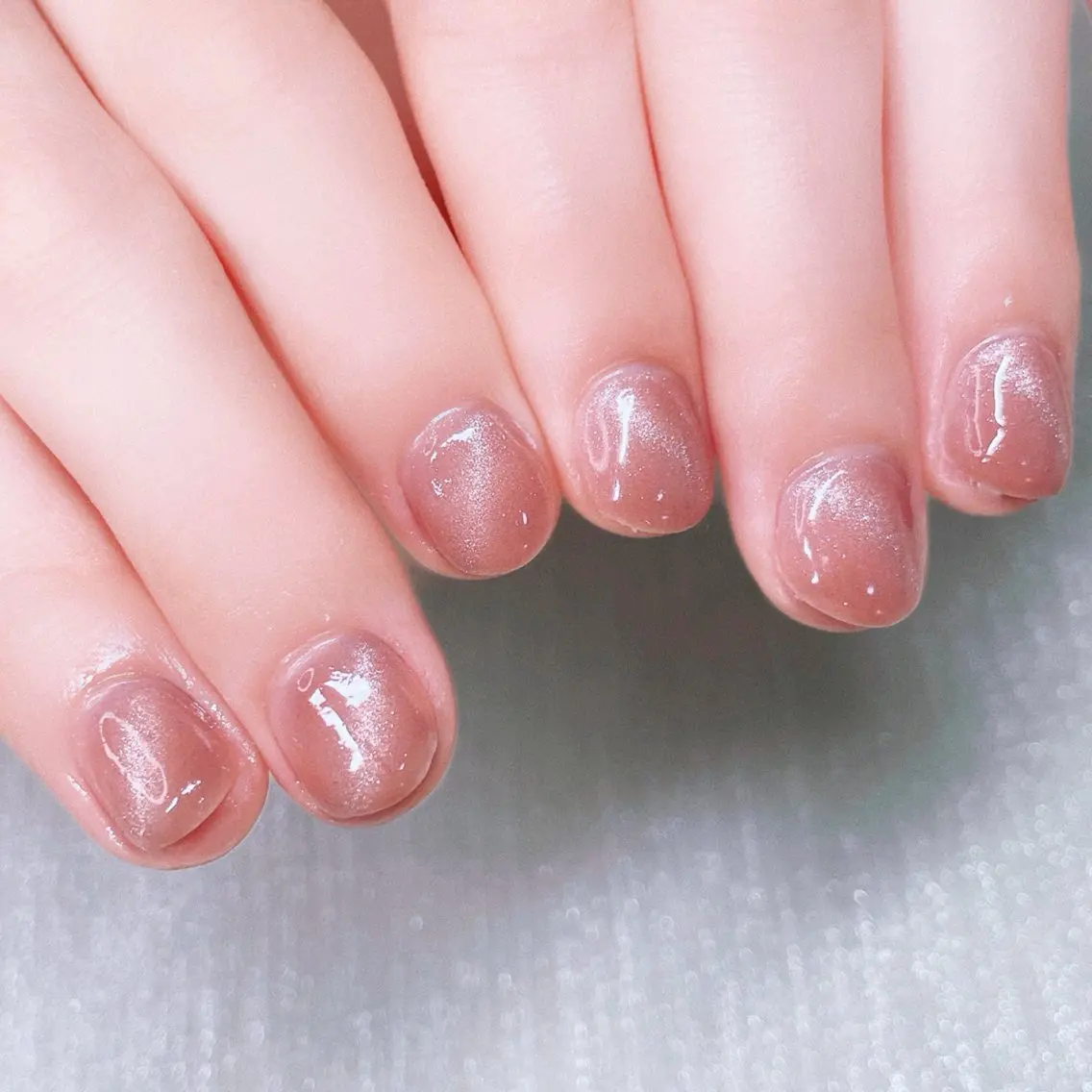 ネイル 長さ出し ハンドネイル Nailist suzuのネイルデザイン