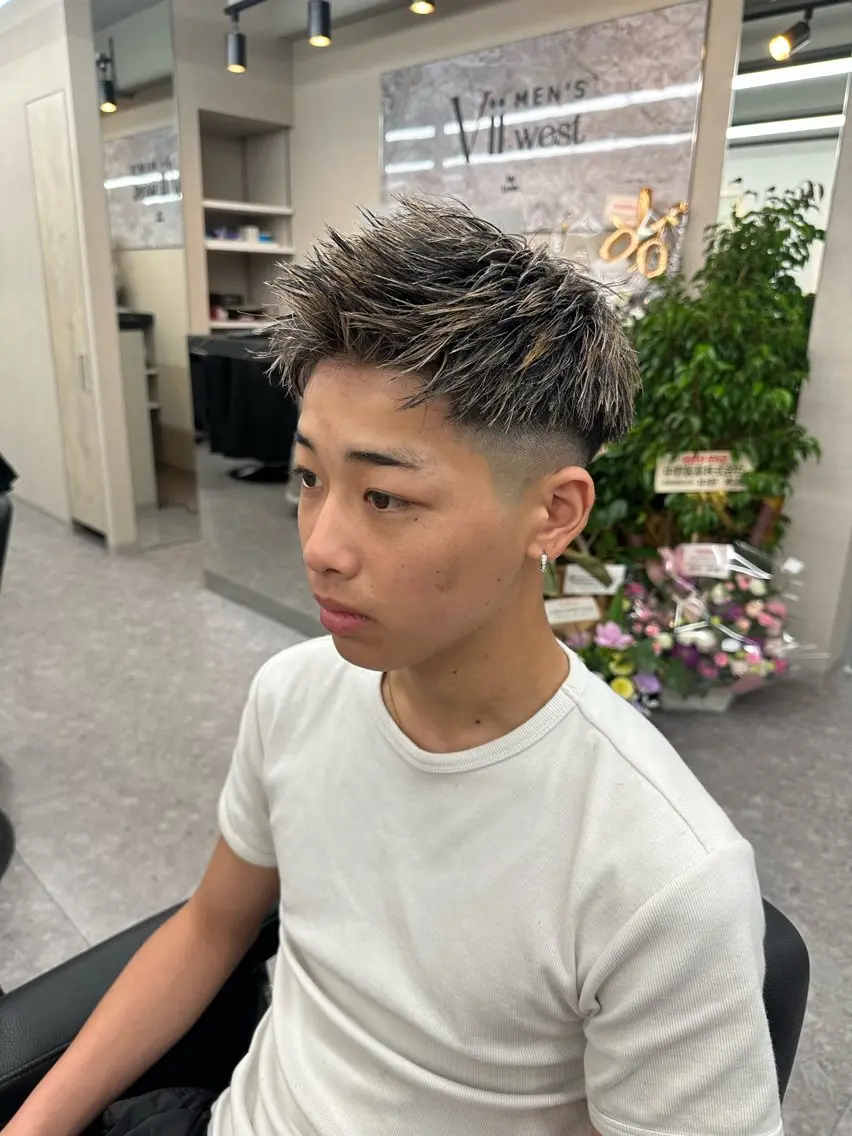 カラー メンズ 大宮/海外風パーマ 🇺🇸隼也🇪🇸のヘアスタイル
