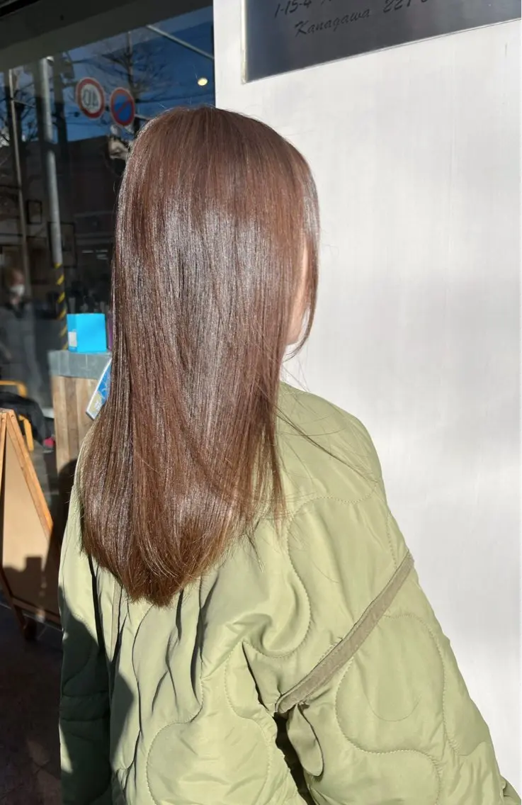 プレミアムカラー+トリートメントの写真