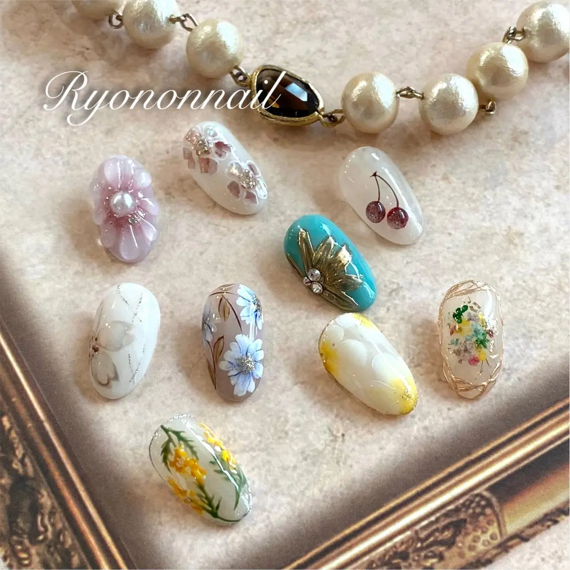 ネイル Ryononnail 上谷典子のネイルデザイン
