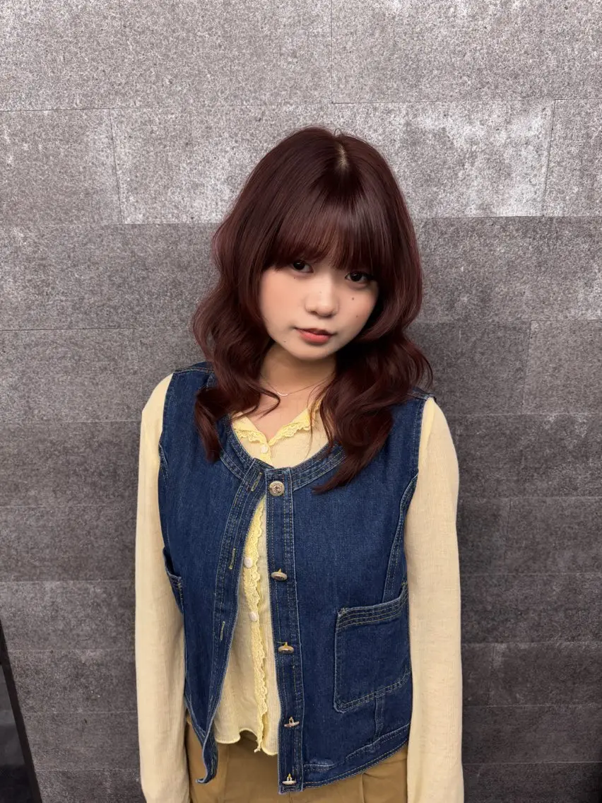 ミディアム 艶カラー✨/ ゆう🧸🍀のヘアスタイル