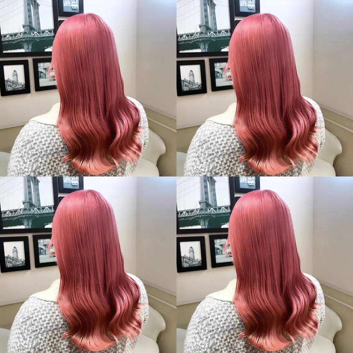 ロング カラー ピンクカラー 🌟トップデザイナー 高橋🌟のヘアスタイル