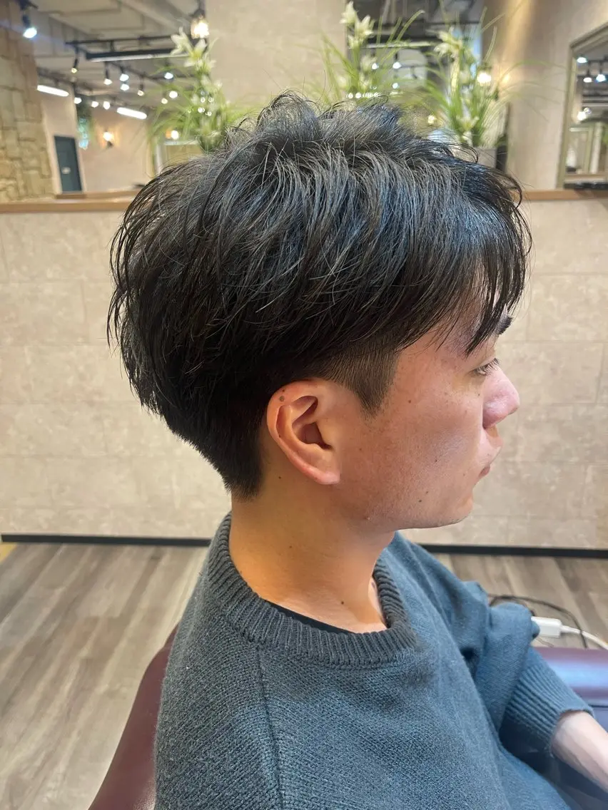 ショート メンズ カット 渡邉 凌のヘアスタイル