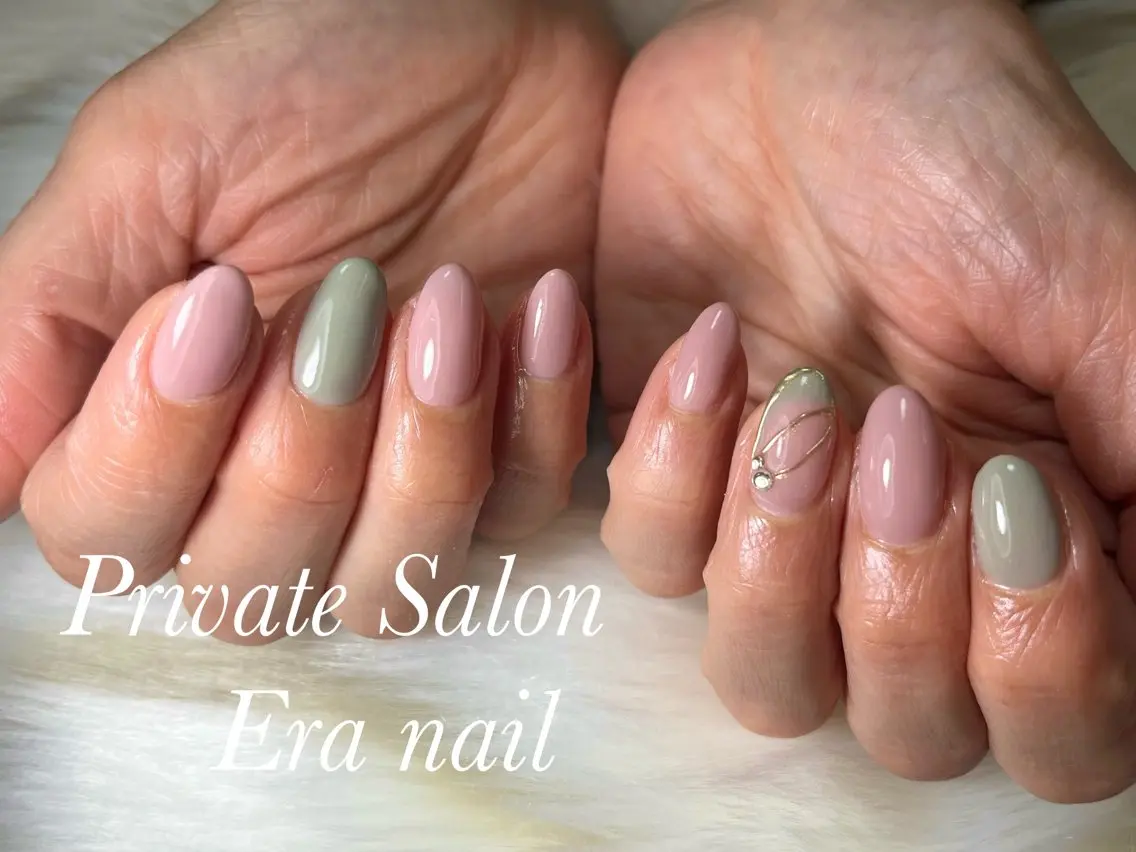 ネイル 桜ネイル Era nailのネイルデザイン