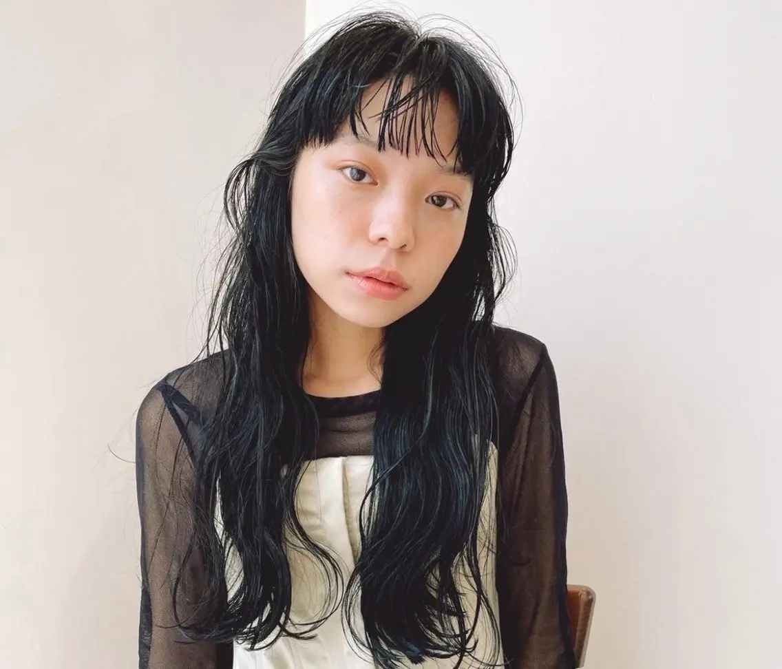 カラー 上之門 未結のヘアスタイル