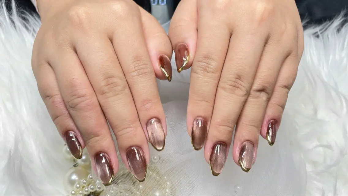 ネイル マグネットネイル ハンドネイル my nail plus 野江内代のネイルデザイン