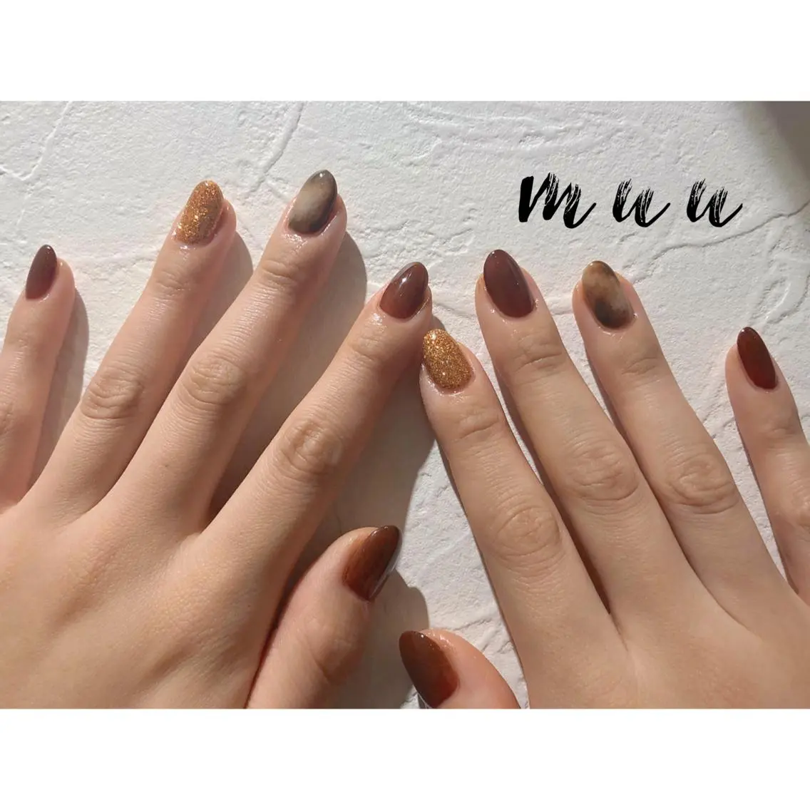 ネイル ワンカラーネイル muu nailのネイルデザイン