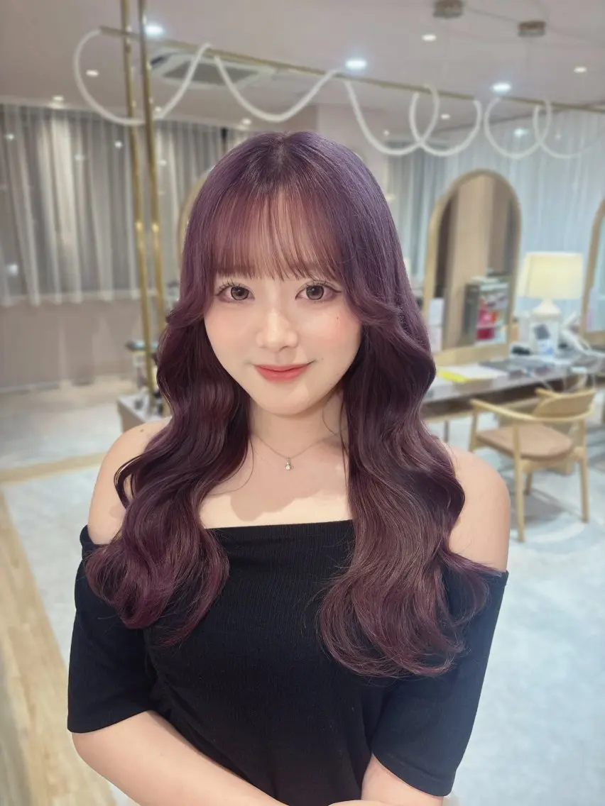 ロング ヘアカラー merc.🤎 平山莉子のヘアスタイル