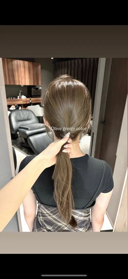 ロング カラー ヘアカラー トリートメント ヘッドスパ ヘアセット 透明感カラー・レイヤ ー🎀amika🎀のヘアスタイル