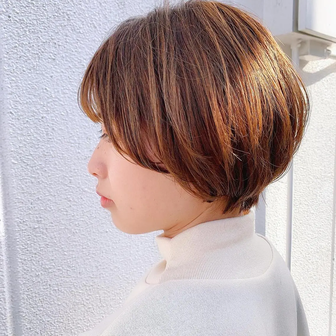 ショート カラー 中川 竜誠のヘアスタイル