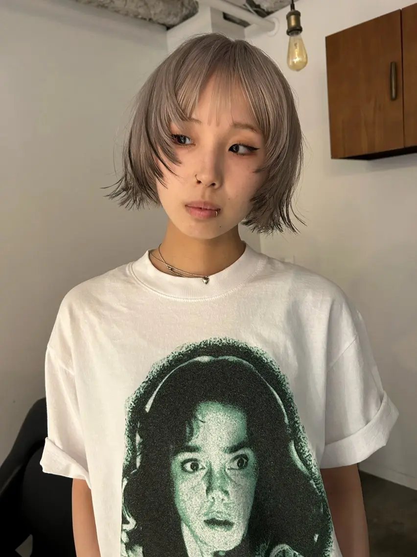 【ミニモ学割平日限定】カット＋ブリーチカラー＋トリートメントの写真