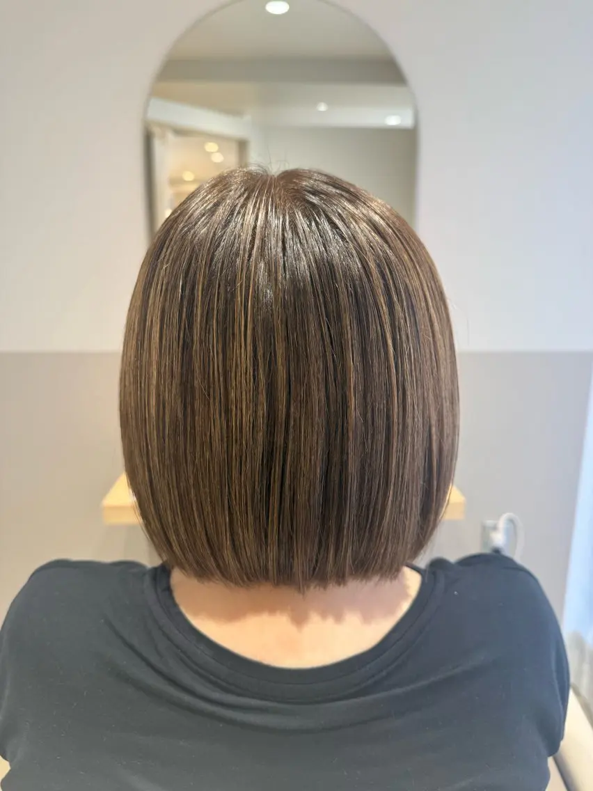 ショート ✨インナーカラー/ ✨ボブ/高梨☁️のヘアスタイル