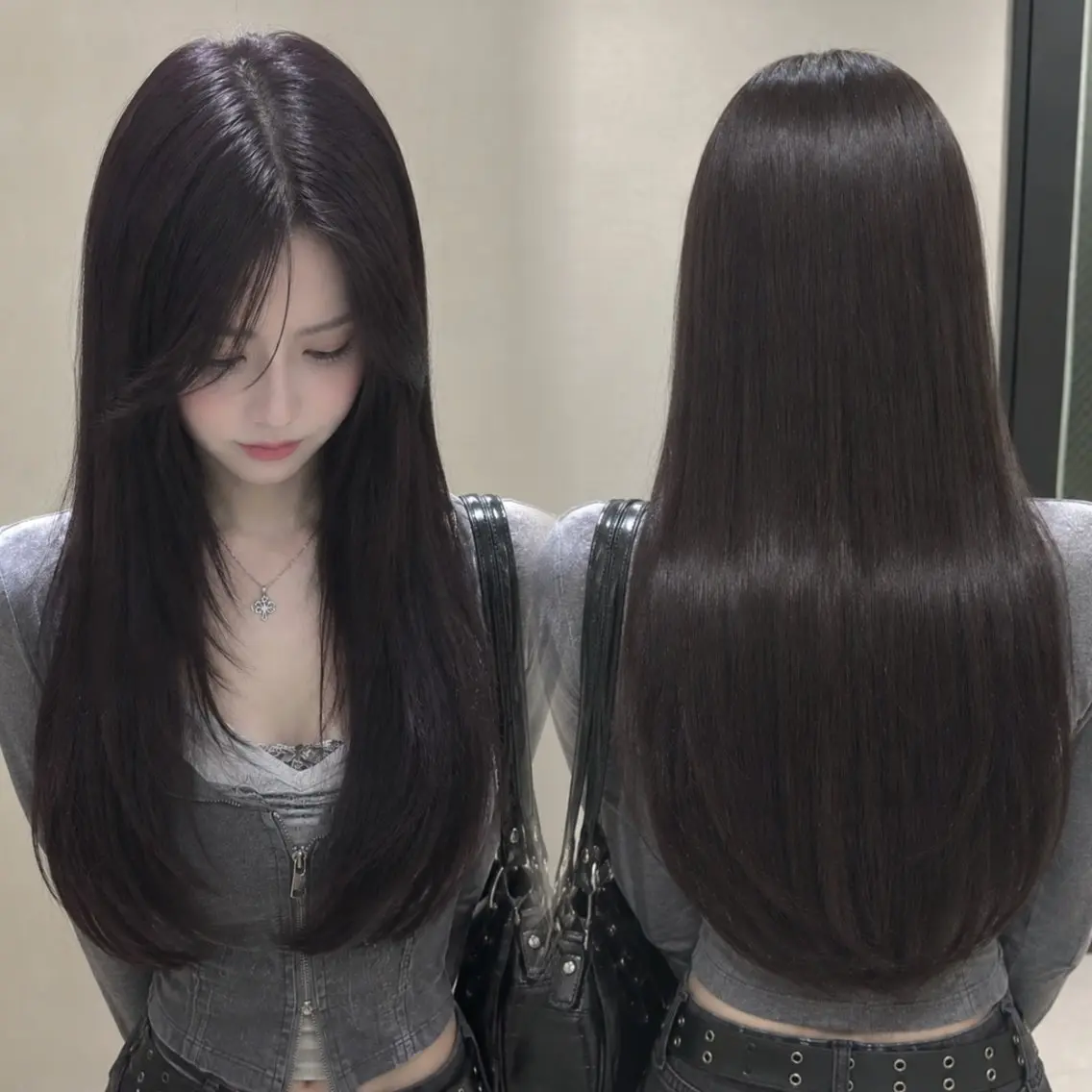 カラー ヘアカラー 透明艶カラー☆ アレンジ🪽yuiのヘアスタイル