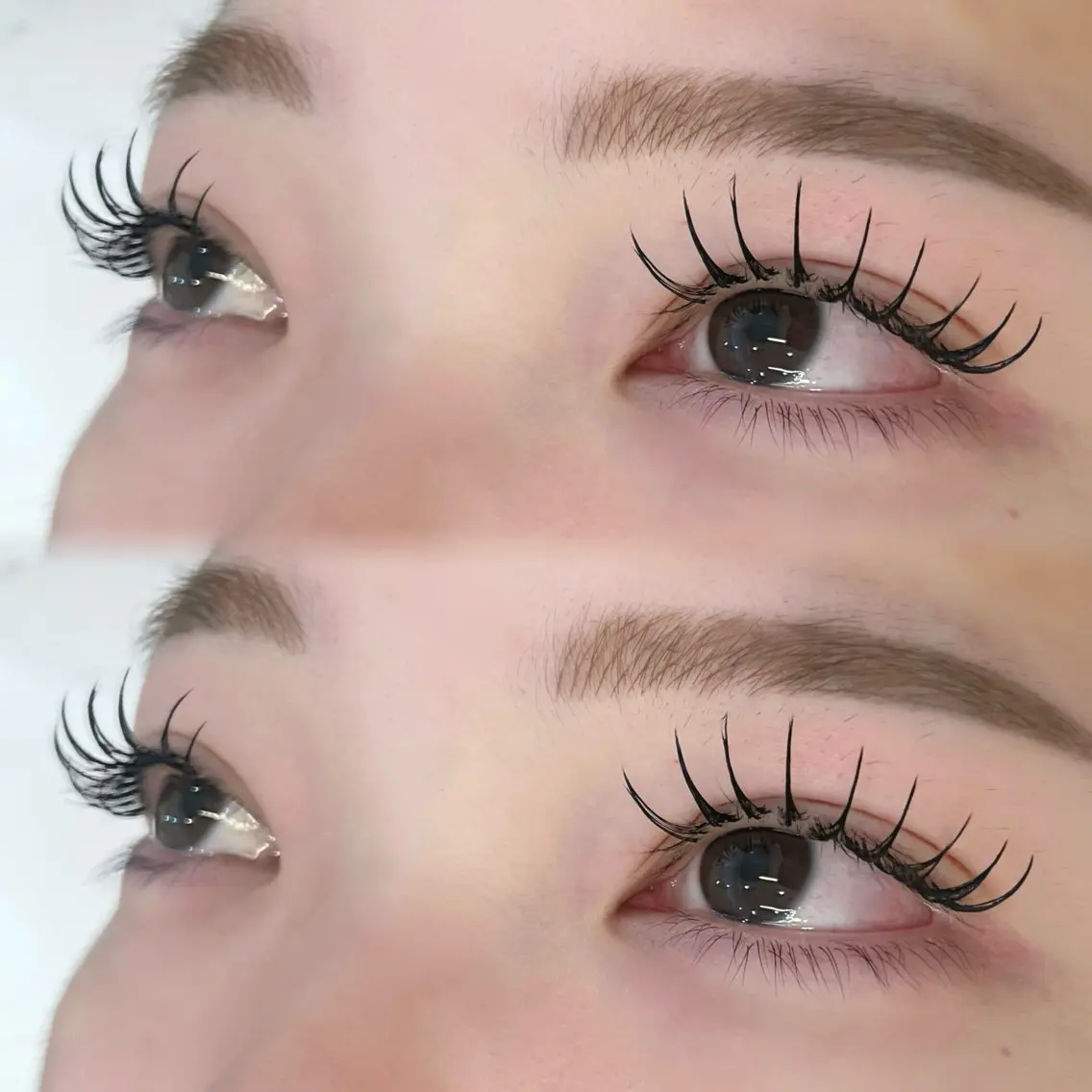 マツエク・マツパ Choco Lash mokaのマツエク・マツパデザイン