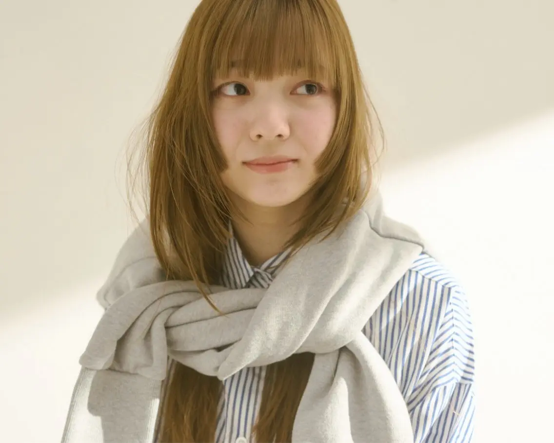 ミディアム カラー ウチダ ユウヤのヘアスタイル