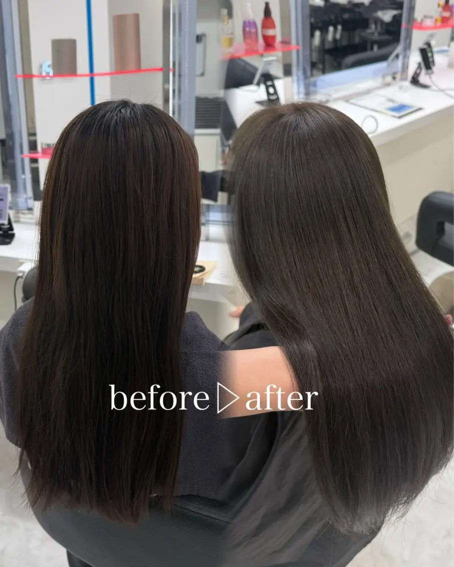 ロング カラー ヘアカラー 🍀ブラウンベージュ sakura🍀のヘアスタイル