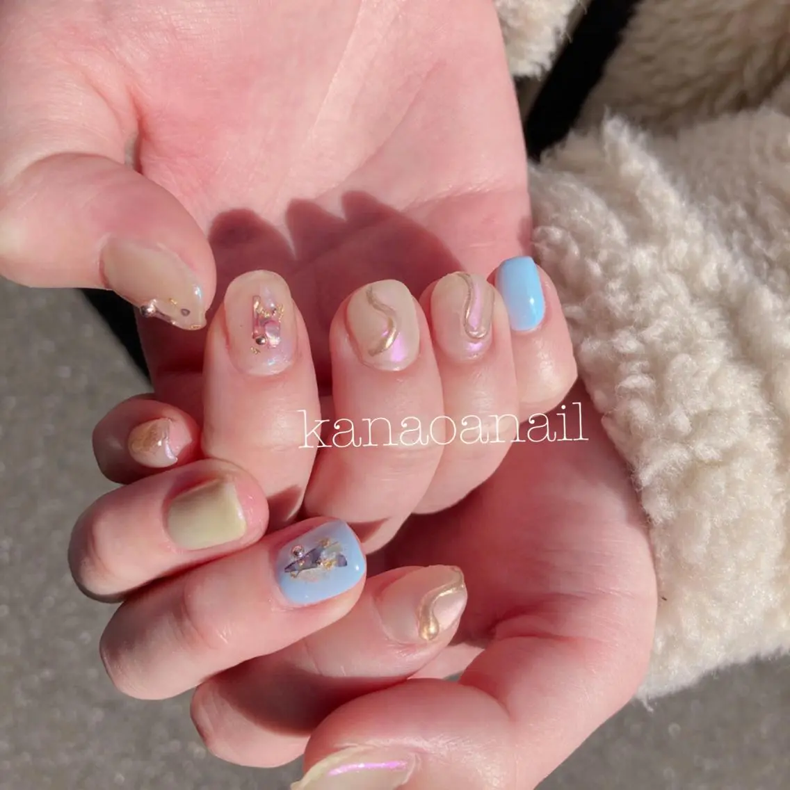 ネイル 地爪育成💅 kanaoanailのネイルデザイン