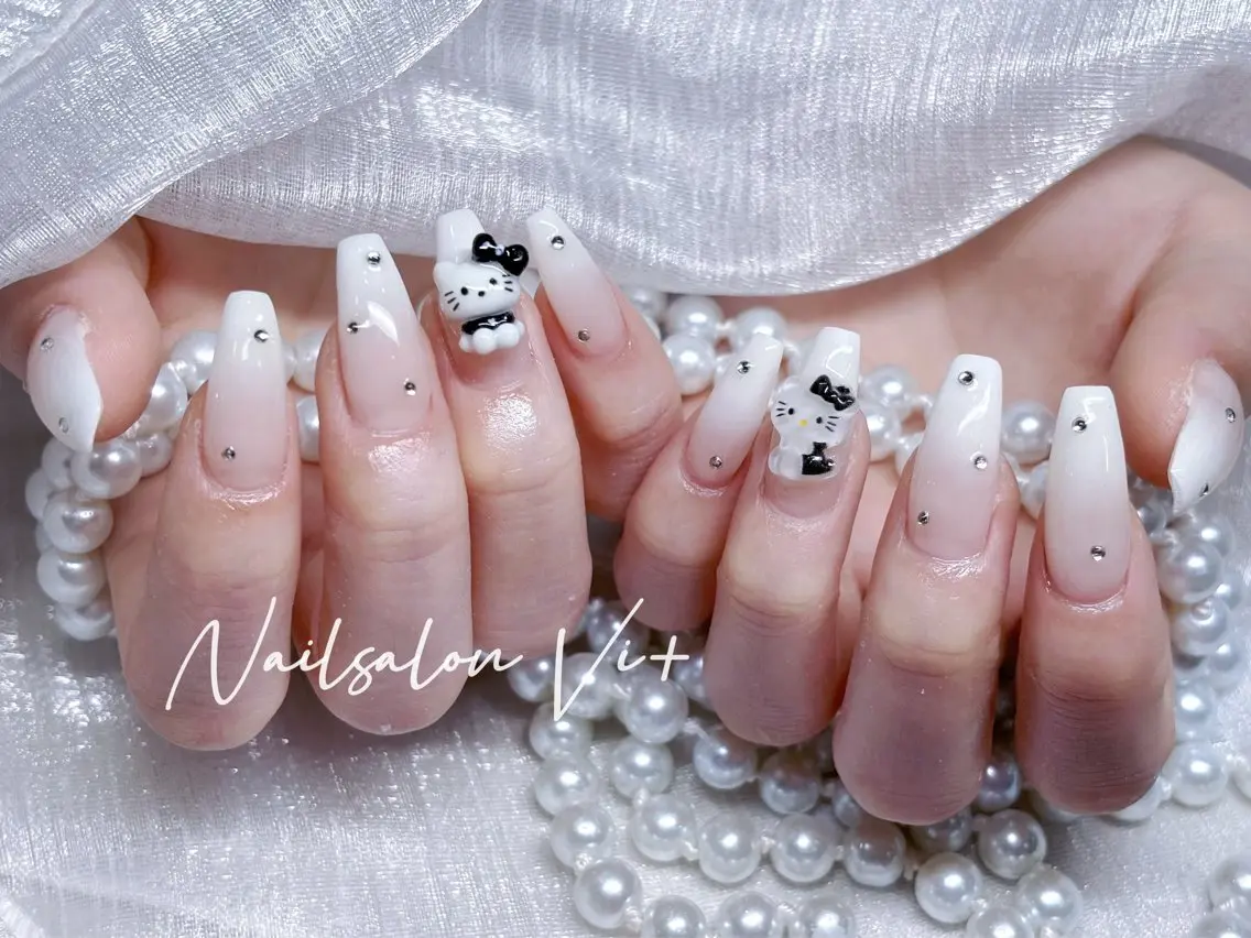 ネイル ハンドネイル Nailsalon Vi+ももか🩷のネイルデザイン