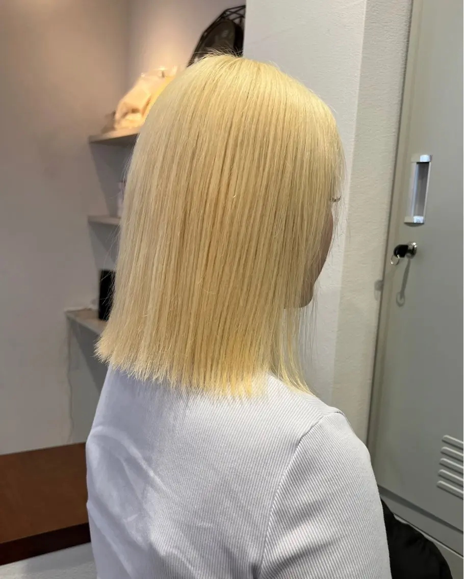 ショート ヘアカラー トリートメント 藤本 翔己のヘアスタイル