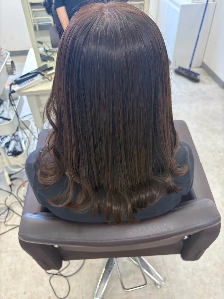 ミディアム ヘアカラー トリートメント shizuku ✨のヘアスタイル