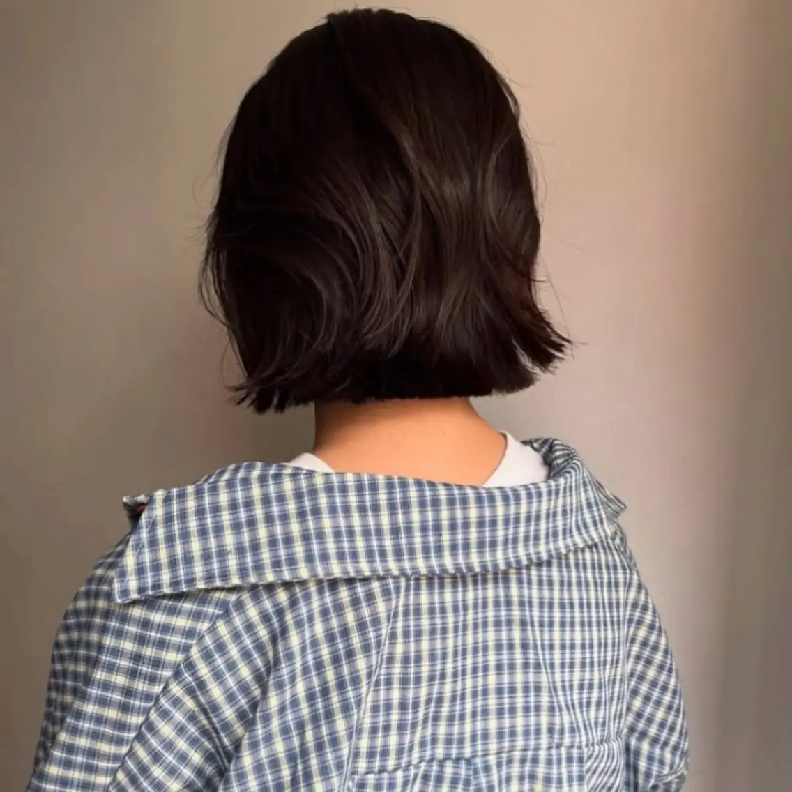 カット(切りっぱなしボブ限定)＋カラーの写真