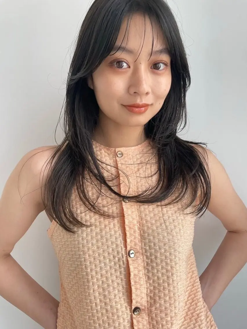 セミロング 伊藤 壮尭のヘアスタイル