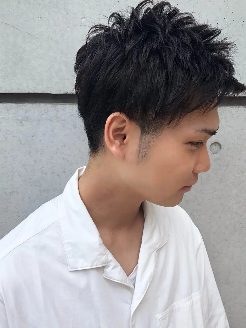 ショート メンズ ショートヘア 島田 陸駆のヘアスタイル