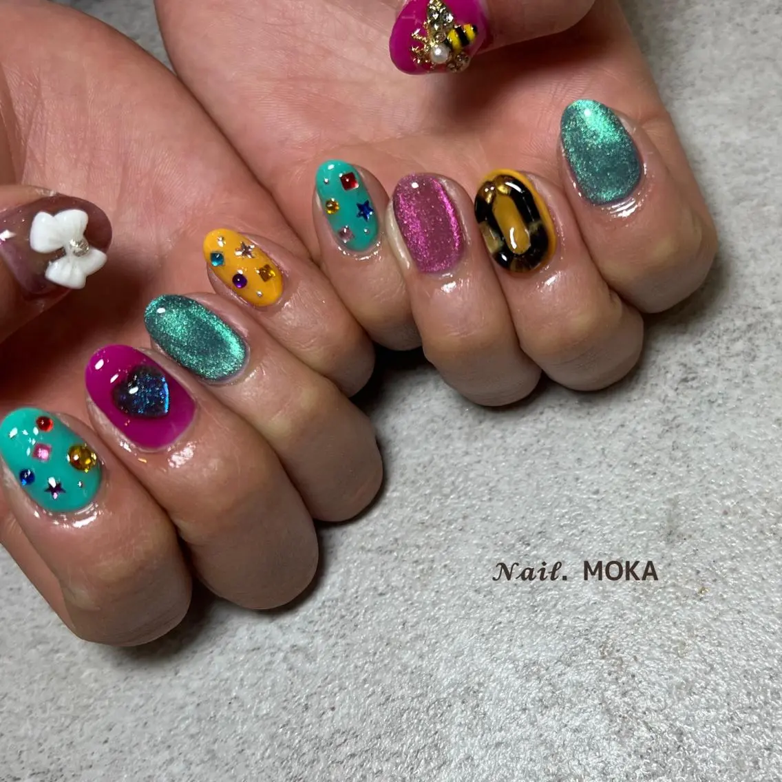 ネイル nail. MOKAのネイルデザイン