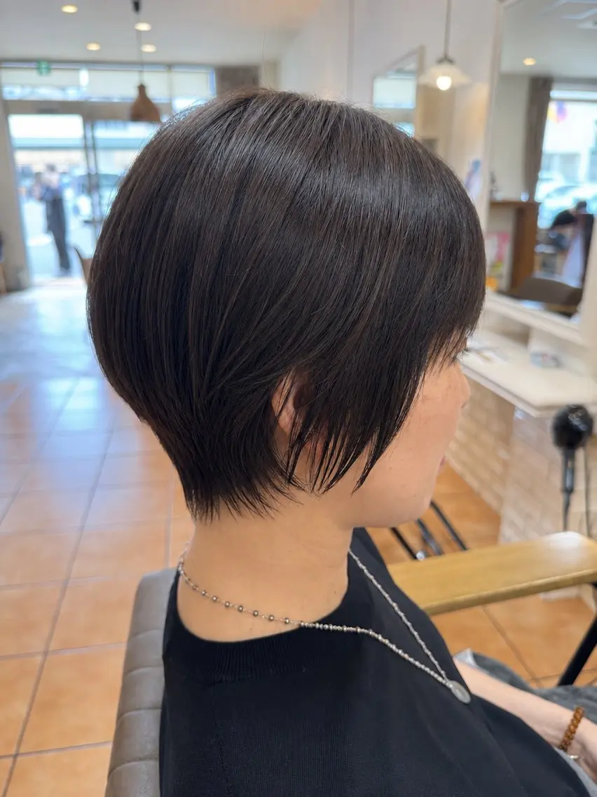 ショート ショートヘア カット ヘアカラー 朝の時間を楽に✨ ショート/川元裕範のヘアスタイル