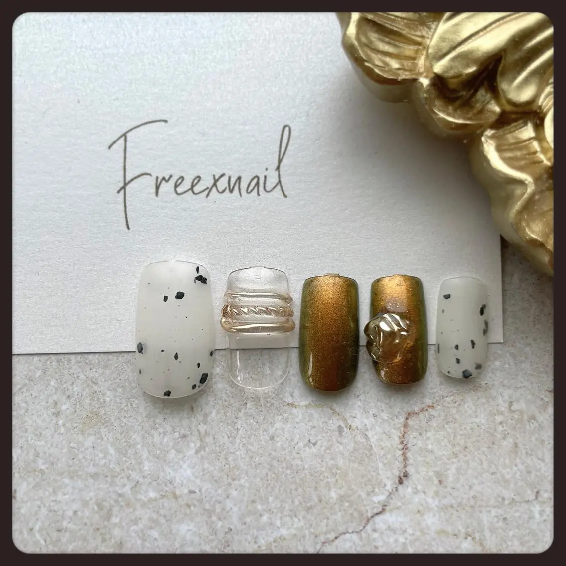 ネイル ハンドネイル ハンドケア freex nail /ニュアンス/個性派のネイルデザイン