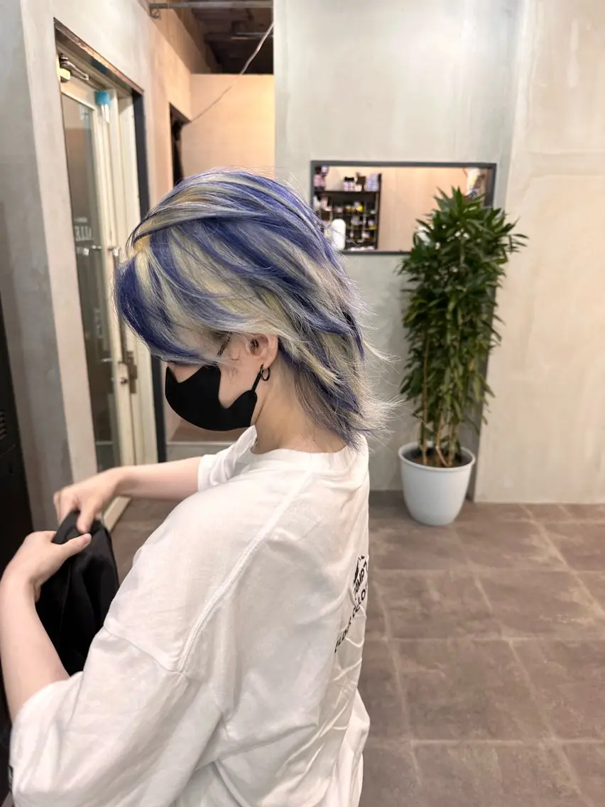 ショート カラー ヘアアレンジ メンズ 髪質改善透明感カラー /SHOGO☀️のヘアスタイル