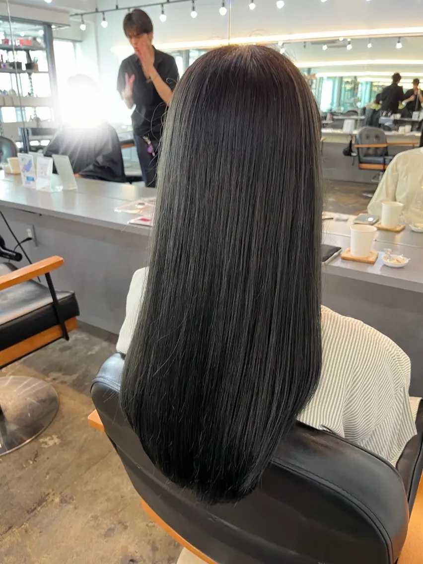 ロング カラー カット ヘアカラー トリートメント 🌛ダブルカラー 🌜SAYAKAのヘアスタイル