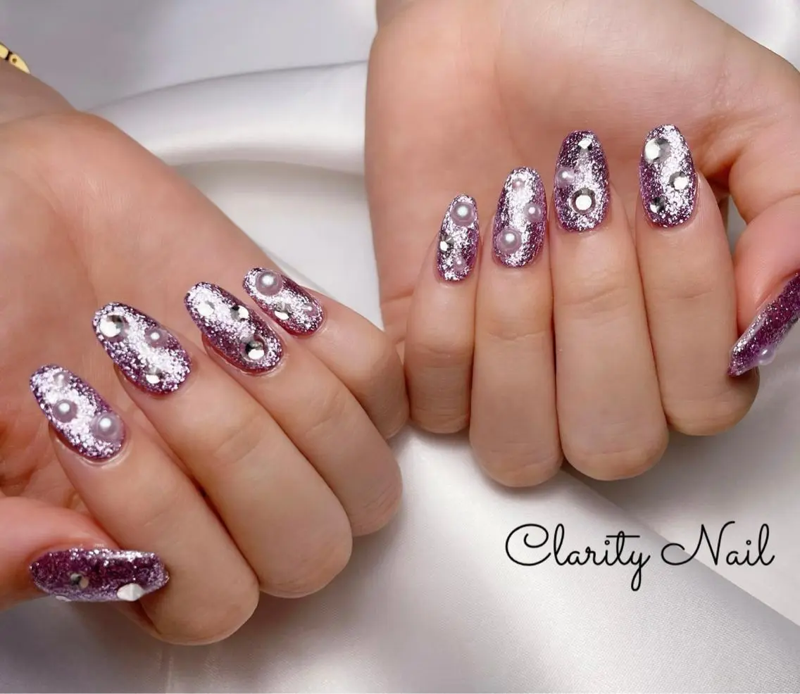 ネイル アートネイル 持ち込み ハンドネイル Clarity Nailのネイルデザイン