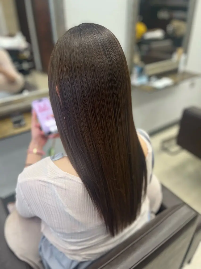 ロング ヘアアレンジ トリートメント 産休の為お休みです! 小島凜のヘアスタイル